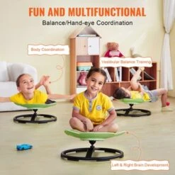 VEVOR Elephant Kids Swivel Chair, 220 LBS Capacity, 360° Spinning Chair, Autistic Kids Sensory Toy Chair With Non-Slip Metal Base, Green 10 VEVOR Elephant Kids Swivel Chair, 220 LBS Capacity, 360° Spinning Chair, Autistic Kids Sensory Toy Chair With Non-Slip Metal Base, Green -Aesthtic Interiors GUEST e3f6a4a8 5c5a 44df b318 0047af44472b