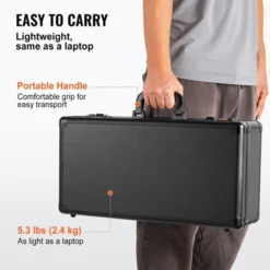 VEVOR Graded Card Storage Box, 5 Slots, Graded Sports Cards Holder Carrying Case, For 162 PSA Graded Cards 115 BGS Cards 130 SGC Cards -Aesthtic Interiors GUEST e40ffee5 62d1 4068 b200 1111123d21fb