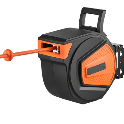 VEVOR Retractable Air Hose Reel, 3/8 IN X 50 FT Hybrid Air Hose Max 300PSI 8 VEVOR Retractable Air Hose Reel, 3/8 IN X 50 FT Hybrid Air Hose Max 300PSI - Image 8