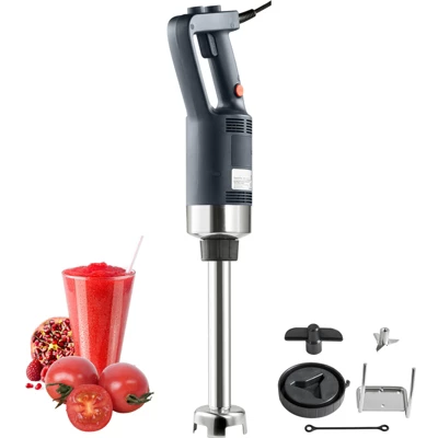 VEVOR Commercial Immersion Blender, 750W 12" Heavy Duty Hand Mixer, Variable Speed Kitchen Stick Mixer With 304 Stainless Steel Blade 8 VEVOR Commercial Immersion Blender, 750W 12" Heavy Duty Hand Mixer, Variable Speed Kitchen Stick Mixer With 304 Stainless Steel Blade - Image 8