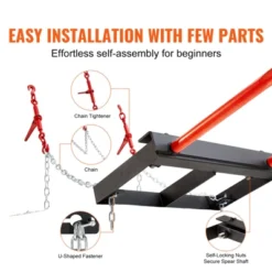 VEVOR 49" Hay Spear, 3000lbs Loading Capacity, Skid Steer Loader Tractor Bucket Attachment With 2pcs 17.5" Stabilizer Spears And 60" Chain, Black 9 VEVOR 49" Hay Spear, 3000lbs Loading Capacity, Skid Steer Loader Tractor Bucket Attachment With 2pcs 17.5" Stabilizer Spears And 60" Chain, Black -Aesthtic Interiors GUEST e7d3dd49 f56d 4944 9622 83a057a15fe0