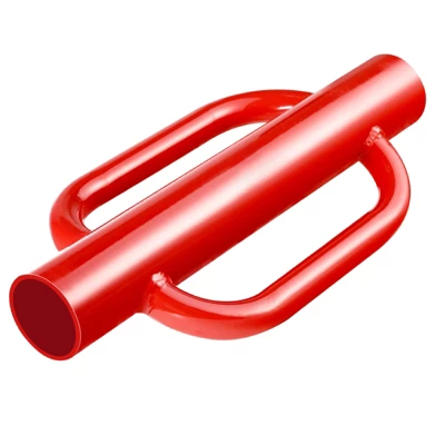 VEVOR Fence Post Driver With Handles, 4.11 In Inner Diameter T Post Pole Pounder, 22LB Heavy Duty Carbon Steel Hand Post Rammer, Red 8 VEVOR Fence Post Driver With Handles, 4.11 In Inner Diameter T Post Pole Pounder, 22LB Heavy Duty Carbon Steel Hand Post Rammer, Red - Image 8