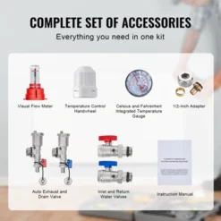 VEVOR 6-Branch Radiant Heat Manifold, 1/2" PEX Tubing Manifold, Stainless Steel PEX Manifold For Hydronic Radiant Floor Heating, Silver 13 VEVOR 6-Branch Radiant Heat Manifold, 1/2" PEX Tubing Manifold, Stainless Steel PEX Manifold For Hydronic Radiant Floor Heating, Silver -Aesthtic Interiors GUEST e8c4f7b4 0dfd 4a07 9793 ad4391d0dfad
