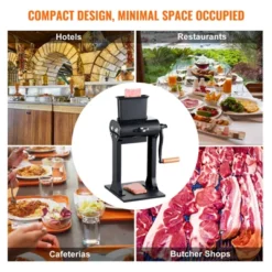 VEVOR Commercial Meat Tenderizer, Heavy Duty Stainless Steel Meat Tenderizer Machine, Quick And Easy Manual Operation Kitchen Tool, 5.8" Feed Port -Aesthtic Interiors GUEST e8c813b9 c8d8 460e 935a b89617d7f3c0