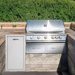 VEVOR Outdoor Kitchen Drawers 30" W X 10" H X 20" D, Horizontal Double BBQ Access Drawers Stainless Steel With Handle, BBQ Island Drawers, Silver -Aesthtic Interiors GUEST e98c9dd2 0762 4ee2 96fb b8c4d696a277