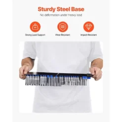 VEVOR Socket Organizer Tray, 2PCS Metric & SAE Socket Organizer Set Hold Up To 160 Sockets, 1/4", 3/8" And 1/2" Heavy-Duty Socket Rail Red+Blue -Aesthtic Interiors GUEST eaf8c7eb 497c 474b 984e 1542a8031deb