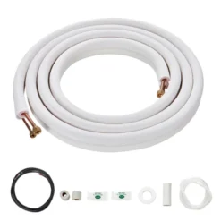 VEVOR 16FT Mini Split Line Set,1/4" & 3/8" O.D Copper Pipes Tubing And Triple-Layer Insulation,for Air Conditioning Or Heating Pump Equipment, White 15 VEVOR 16FT Mini Split Line Set,1/4" & 3/8" O.D Copper Pipes Tubing And Triple-Layer Insulation,for Air Conditioning Or Heating Pump Equipment, White -Aesthtic Interiors GUEST eb795d51 53c4 4e61 9615 4fe415bae987