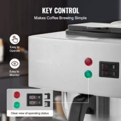 VEVOR 12 Cups Commercial Drip Coffee Maker, Coffee Maker Machine With 2 Glass Carafes And 2 Warmer Plates, Stainless Steel Pour Over Coffee Brewer 11 VEVOR 12 Cups Commercial Drip Coffee Maker, Coffee Maker Machine With 2 Glass Carafes And 2 Warmer Plates, Stainless Steel Pour Over Coffee Brewer -Aesthtic Interiors GUEST ed12e160 7f4d 41f6 9bc8 e435649be335