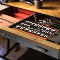 VEVOR 3/8" Drive Crowfoot Wrench Set With 2 Extension Bars, 24-Piece Crows Foot Wrench Set, SAE 3/8"-1" And Metric 10-22 Mm