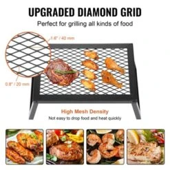 VEVOR Folding Campfire Grill, Heavy Duty Steel Mesh Grate, 18" Portable Camping Grates Over Fire Pit, Camp Fire Cooking Equipment 12 VEVOR Folding Campfire Grill, Heavy Duty Steel Mesh Grate, 18" Portable Camping Grates Over Fire Pit, Camp Fire Cooking Equipment -Aesthtic Interiors GUEST f0673f69 0733 4502 a8b4 8f272b6bd853