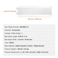 VEVOR Bed Bridge, King Bed Converter Kit, Split King Gap Filler For Adjustable Bed Mattress Connector Mattress Gap Filler 13 VEVOR Bed Bridge, King Bed Converter Kit, Split King Gap Filler For Adjustable Bed Mattress Connector Mattress Gap Filler -Aesthtic Interiors GUEST f5ca0d36 270d 4d85 afc6 7ca13f5e60ae