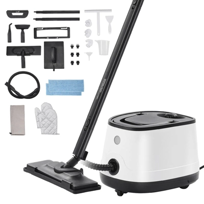 VEVOR Steam Cleaner, Multipurpose Powerful Steamer With 27 Accessories, Steamer Cleaing With Extra-Long Power Cord, White 8 VEVOR Steam Cleaner, Multipurpose Powerful Steamer With 27 Accessories, Steamer Cleaing With Extra-Long Power Cord, White - Image 8