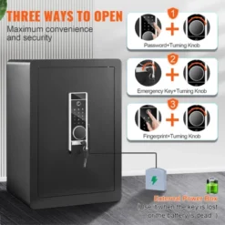 VEVOR Safe, 2.2 Cubic Feet Home Safe, Steel Security Safe With Fingerprint, Digital Keypad And 2 Keys, Cabinet Safe With Large Fire-proof Bag 10 VEVOR Safe, 2.2 Cubic Feet Home Safe, Steel Security Safe With Fingerprint, Digital Keypad And 2 Keys, Cabinet Safe With Large Fire-proof Bag -Aesthtic Interiors GUEST f60d7921 0f23 4f5b b87c bfb5d53d6fb3