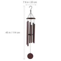 VEVOR Wind Chimes For Outside, 45 In, Deep Tone Wind Chimes With 6 Tubes, Unique Large Memorial Wind Chimes For Anniversary, Bronze -Aesthtic Interiors GUEST f831d230 9a86 45bf 9982 15eb20db96f4