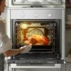 VEVOR Single Wall Oven, 24" Electric Built-in Wall Oven With 6 Cooking Functions, 2.68 Cu.Ft Electric Wall Ovens With Timer, 2000W Electric Oven
