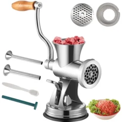 VEVOR Meat Grinder Manual 304 Stainless Steel Hand Operated Meat Grinder Multifunctional Crank Sausage Maker Coffee Powder Grinder -Aesthtic Interiors GUEST fe9f8e40 730d 4316 9107 4baede692a79