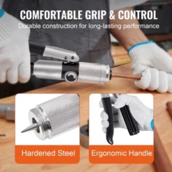 VEVOR Hydraulic Tube Expander, 3/8" To 1-1/8" OD, HAVC Hydraulic Swaging Tool With 7 Pipe Expander Heads, Deburring Tool, Pipe Cutter, Silver -Aesthtic Interiors GUEST fecdf0a2 fdf8 433d a50a 148a6aed0e91