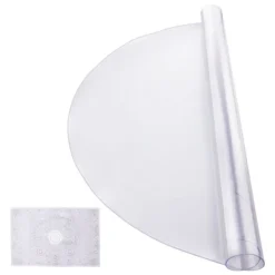 VEVOR Plastic Table Cover, 48 X 48 Inch 2.0 Mm Thick Clear Table Protector, Round PVC Desk Mat, Waterproof & Easy Cleaning Desk Pad Tablecloth -Aesthtic Interiors GUEST feed7bae d510 4876 9b0d c4edd16559ba 1