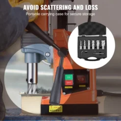 VEVOR Annular Cutter Set, 6 Pcs Weldon Shank Mag Drill Bits, 1/2" To 1-1/16" Cutting Diameter, 1" Cutting Depth, M2AL High-Speed Steel, Black -Aesthtic Interiors GUEST ffb3c68f d6f9 44ad 8229 e8afa51c0912